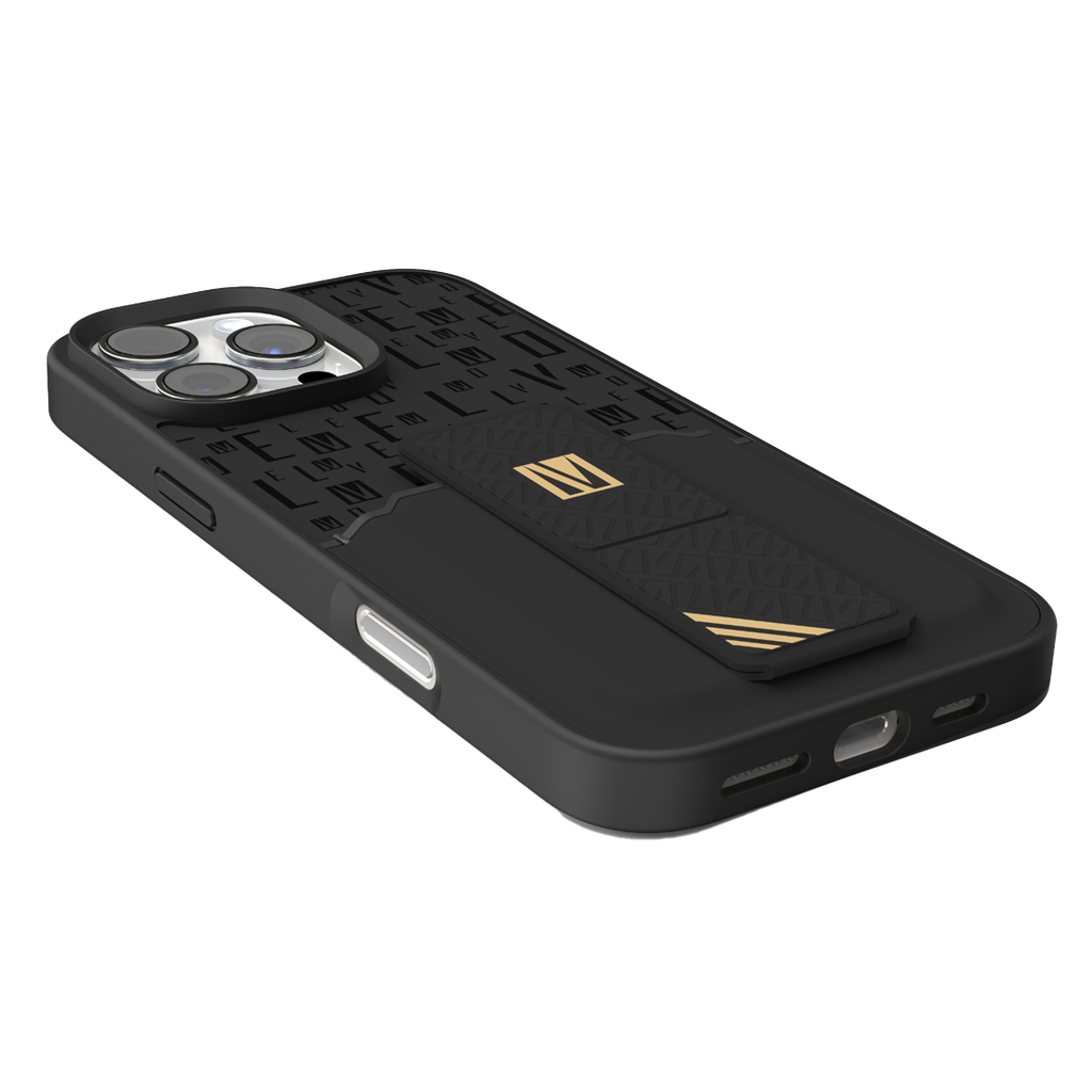 Levelo Morphix Gripstand Case With Cardholder For iPhone 16 Pro Max 1